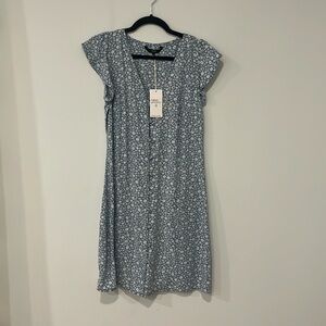 A floral blue and white dress from Next size small - Lightweight and comfortable
